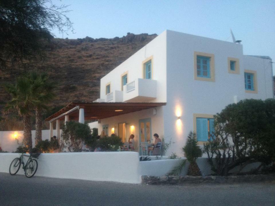 Oklacà Patmos Beach Rooms Skála Exterior foto