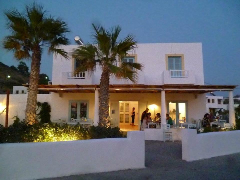 Oklacà Patmos Beach Rooms Skála Exterior foto