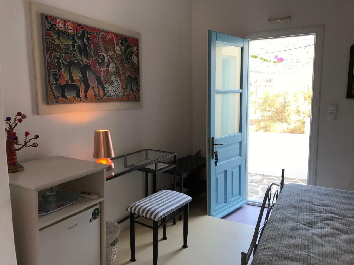 Oklacà Patmos Beach Rooms Skála Exterior foto